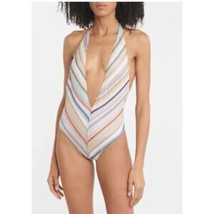 Missioni One-piece swimsuit Multicolour size 40 US Size 4 NWT $650 MSRP